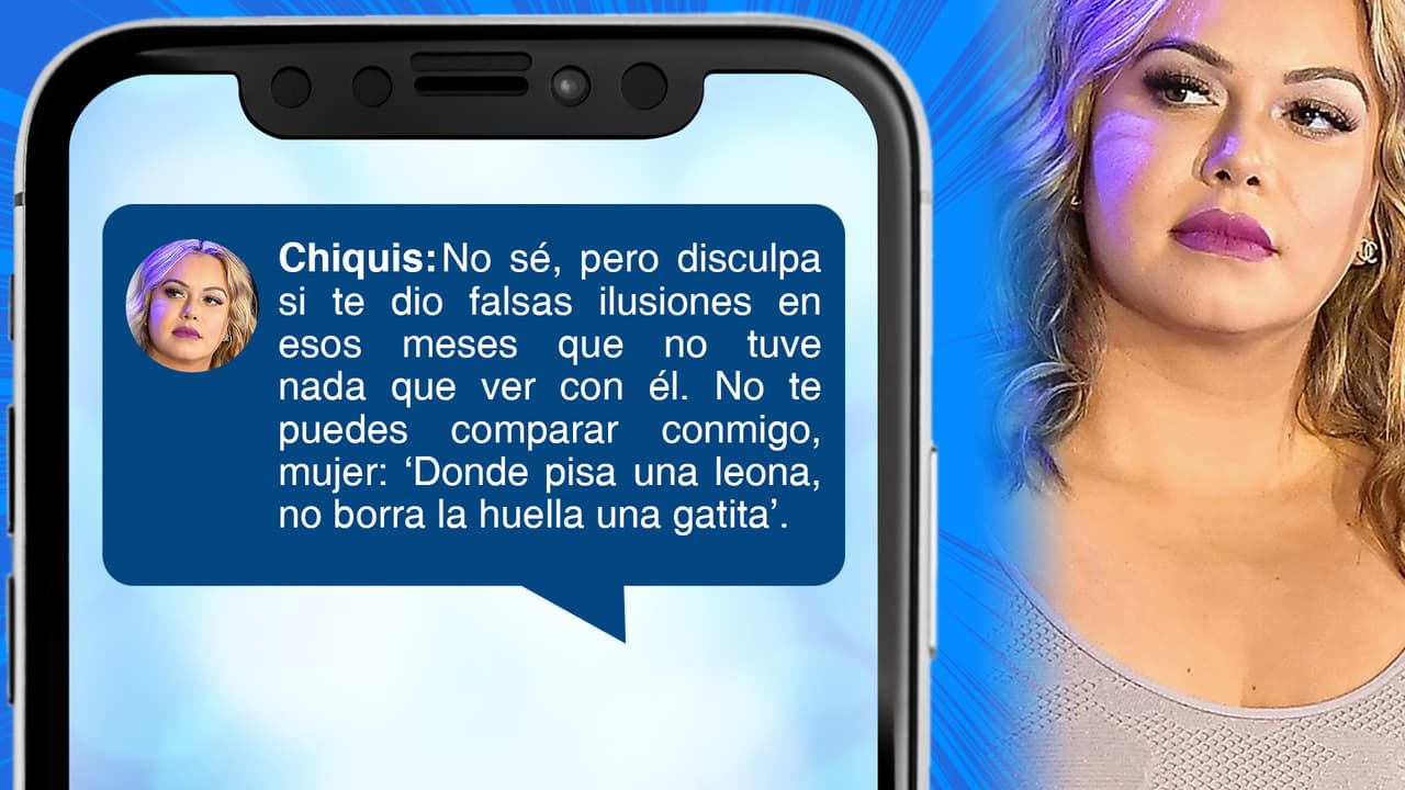 La pelea escaló tanto que Chiquis amenazó con demandar a Claudia si continuaba con su campaña de difamación. Para no continuar con la acción legal, le envió una carta (a través de una abogada) donde le concedía 10 días para comprometerse por escrito a no continuar en el futuro con los ataques a su reputación.