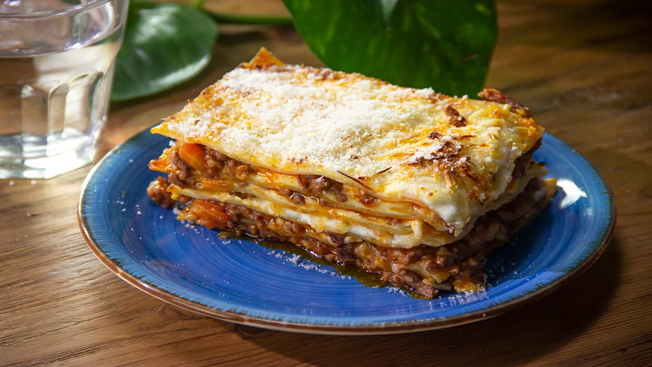 Lasagna de carne