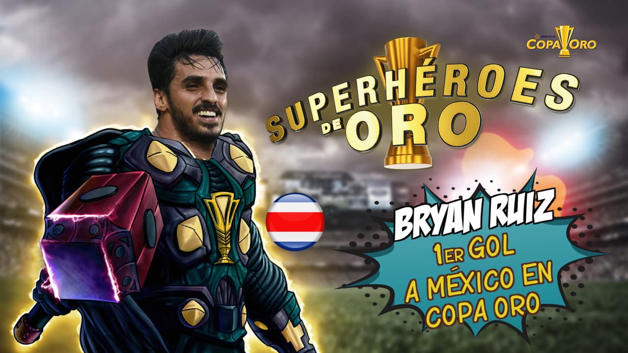 Superhéroes de Oro: Bryan Ruíz anota desde los once pasos ante México