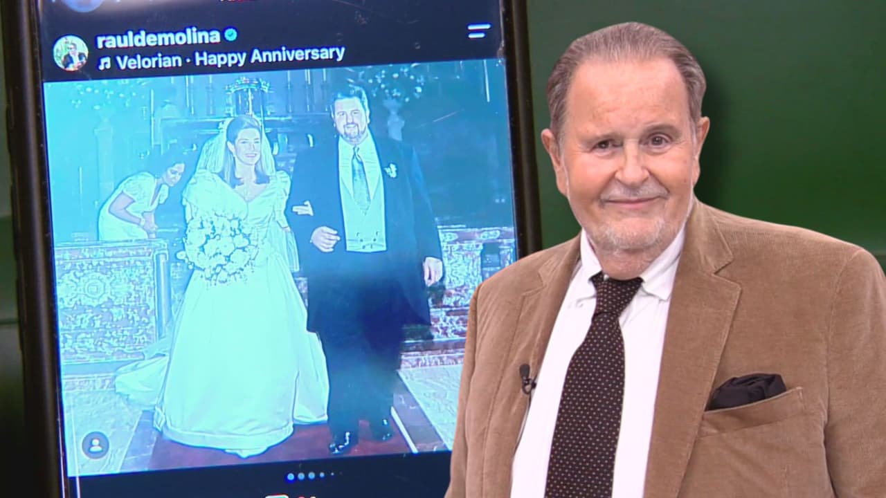 Raúl de Molina celebra 32 años de casado y le dedica emotivas palabras a su esposa