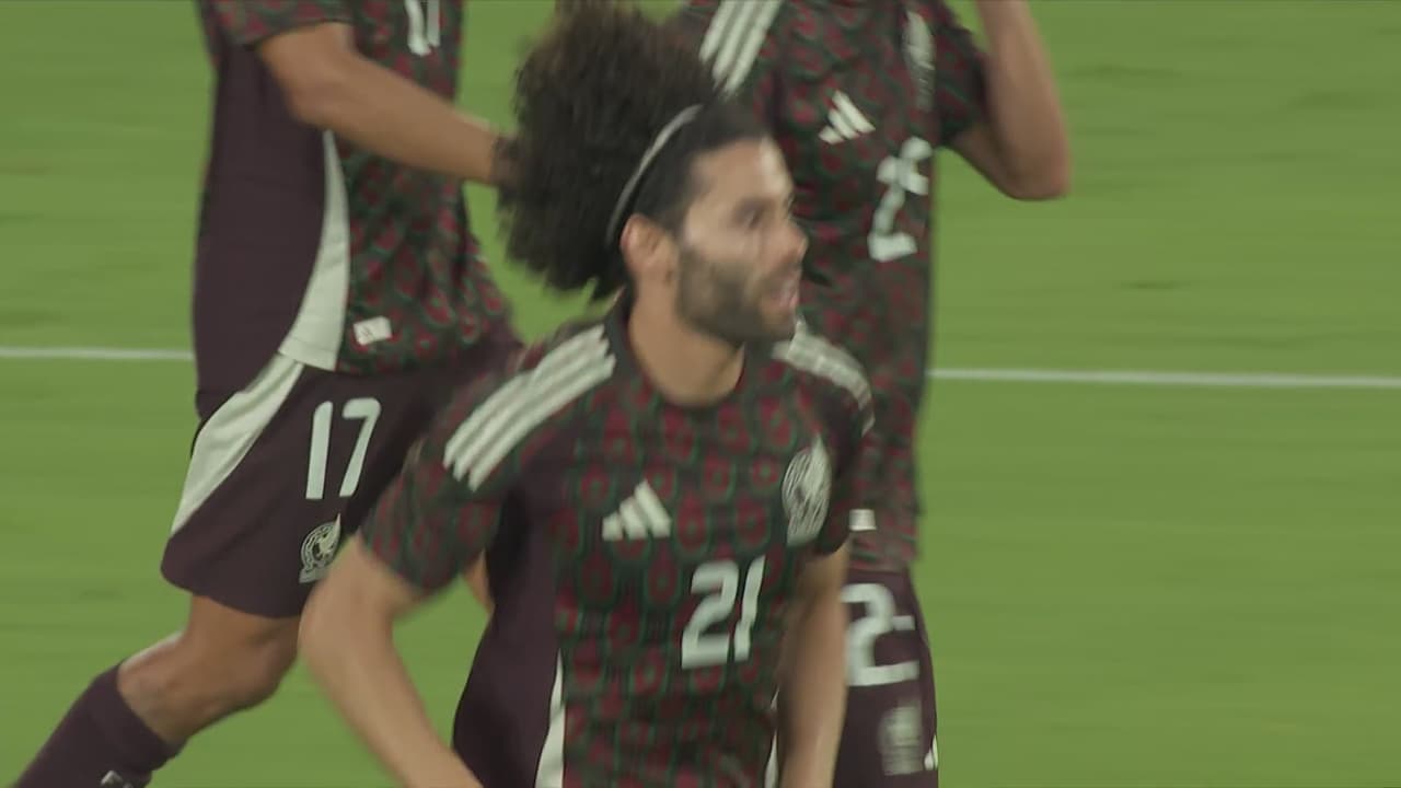 ¡Apenas entra y mete el segundo! Gool del 'Chino' Huerta