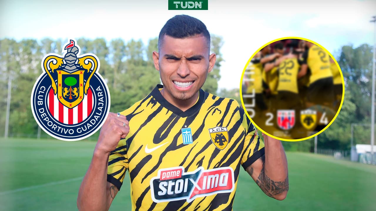 Orbelín Pineda reaparece con el AEK en Grecia ante rumores de Chivas
