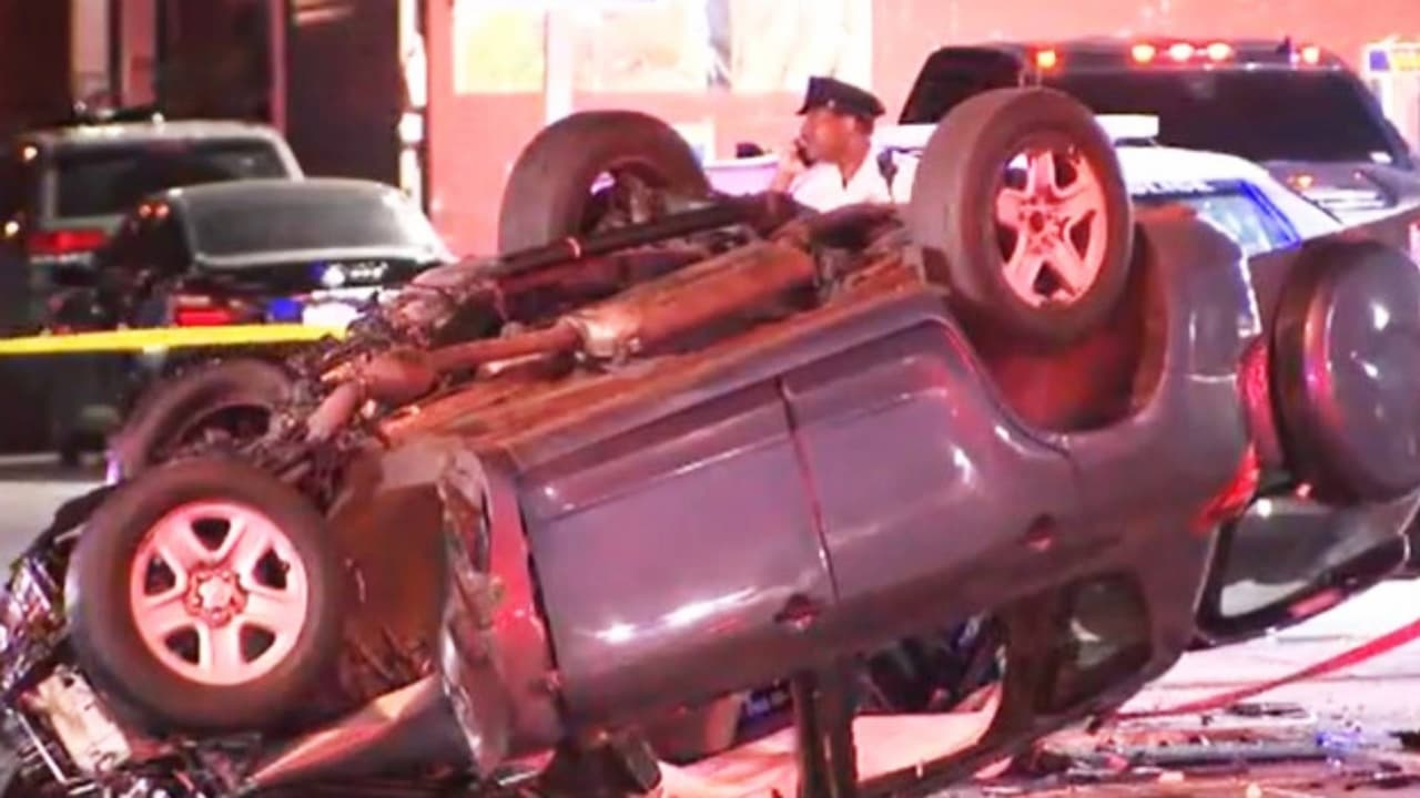 Accidente en Broad St. en Hunting Park deja dos personas sin vida