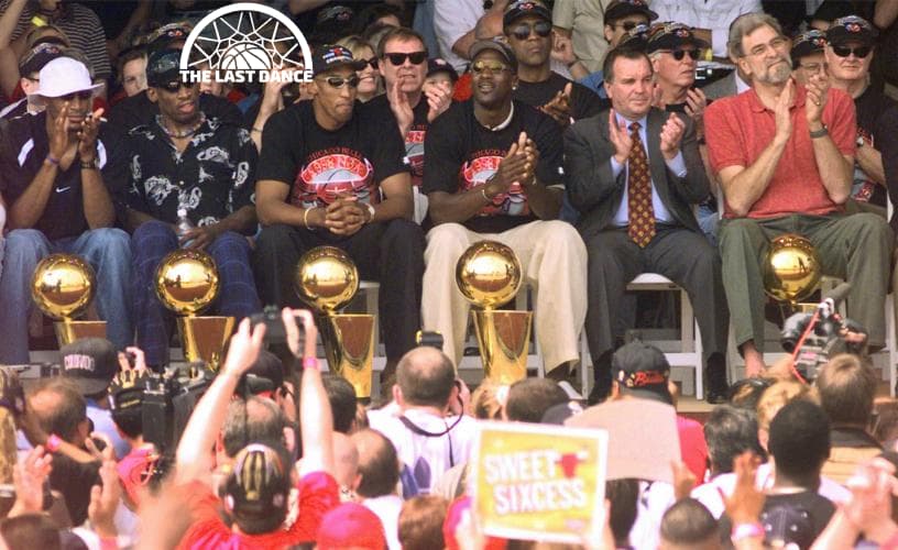 El ritual con el que cerraron los Bulls su última reunión en 1998