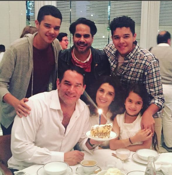 Mairyn Villanueva también se lleva muy bien con los gemelos Santamarina.