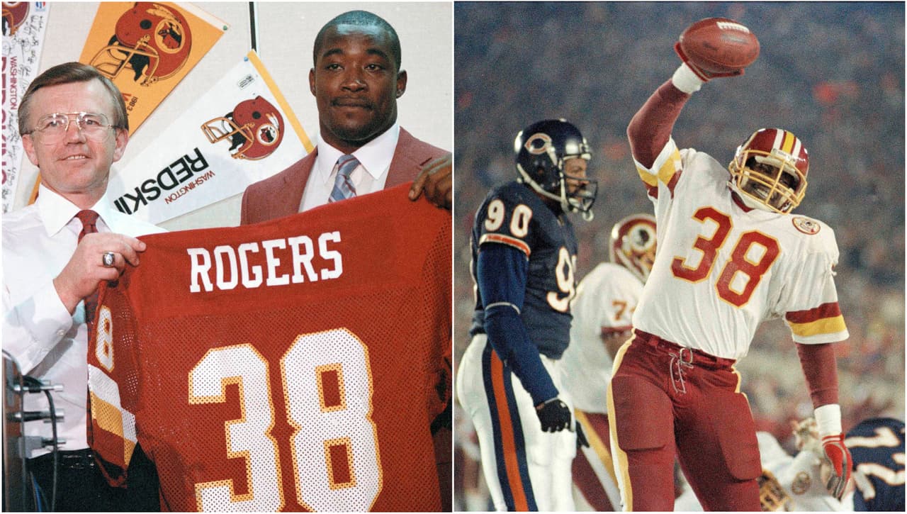 <b>#18 GEORGE ROGERS</b> | RB, New Orleans Saints – 1981 
<br>No hay muchas selecciones #1 que pagaran dividendos inmediatos como George Rogers, quien lideró la NFL en yardas terrestres como novato con 1,674, el segundo mejor registro de la historia. Rogers superó las mil yardas dos veces con Saints y dos veces con Redskins, e incluso ganó un anillo de Super Bowl con Washington en su última temporada.