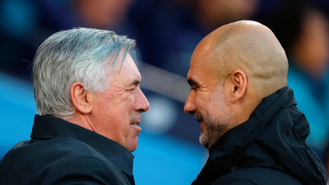 Ancelotti contra Guardiola, duelo estelar los banquillos de la Champions