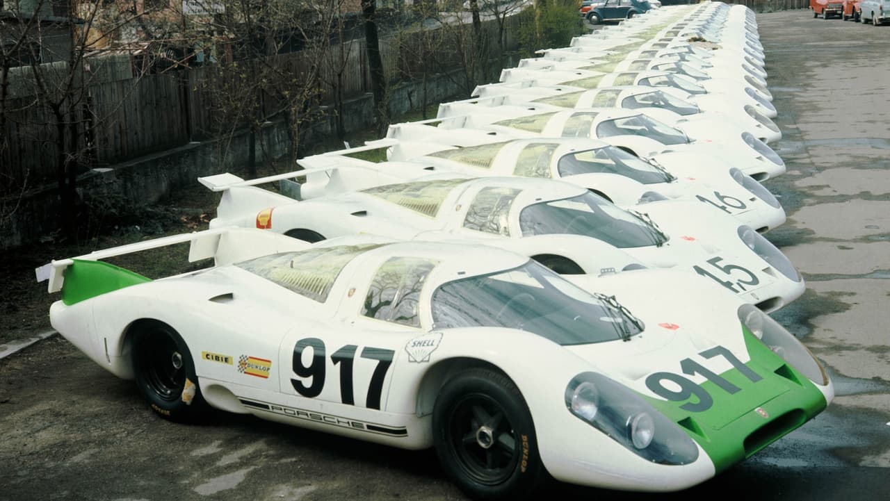 A parte de Le Mans, los Porsche 917 compitieron en 
<b>muchos otros circuitos prestigiosos </b>como Sebring, Brands Hatch, Monza, Spa-Francorchamps y por supuesto el 
<b>Nürburgring</b>.