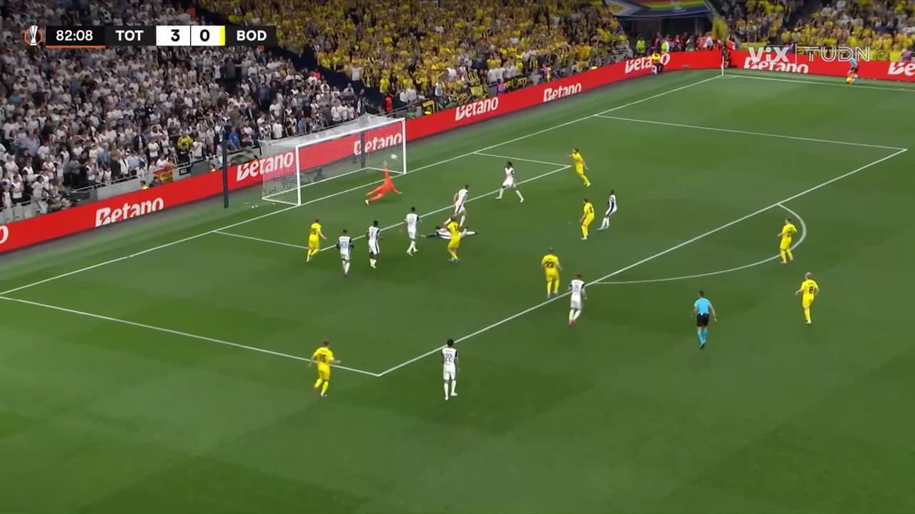 ¡Gol del Bodo! Saltnes le da esperanza al conjunto noruego