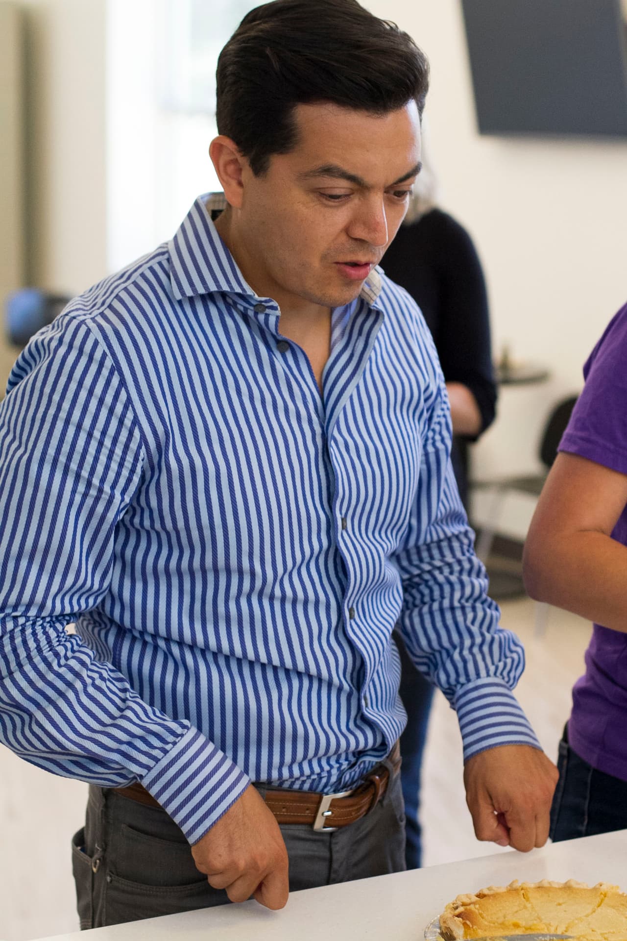 David Ríos captó lo que pasa detrás de bambalinas en Univision Austin.