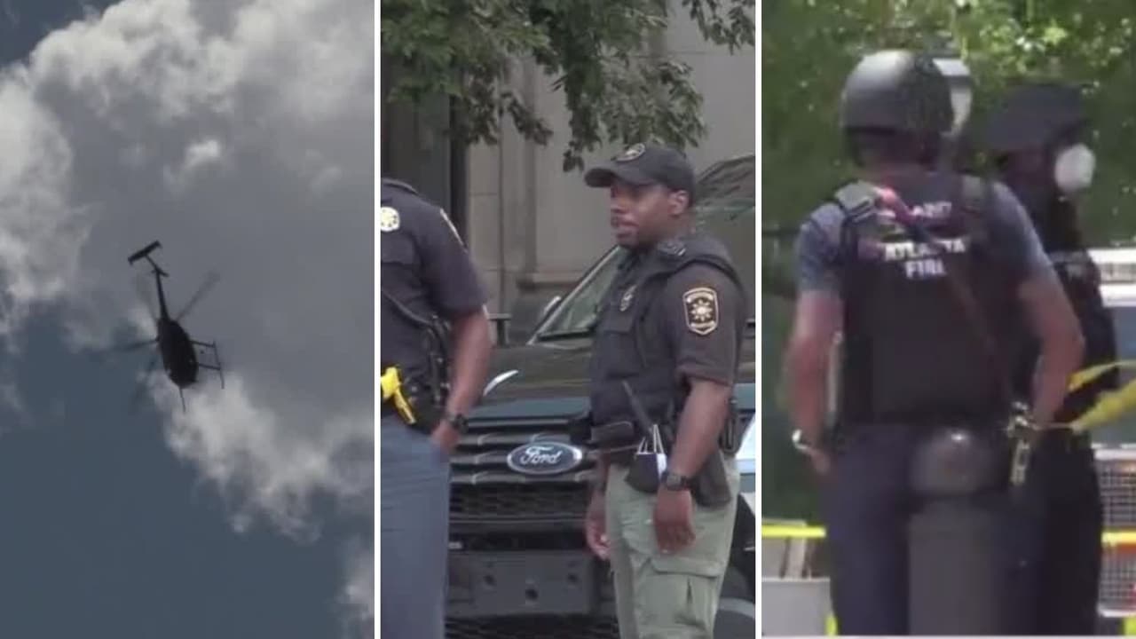 Identifican al sospechoso de la “emboscada” a policías de Atlanta que dejó a un oficial herido de bala en la cara