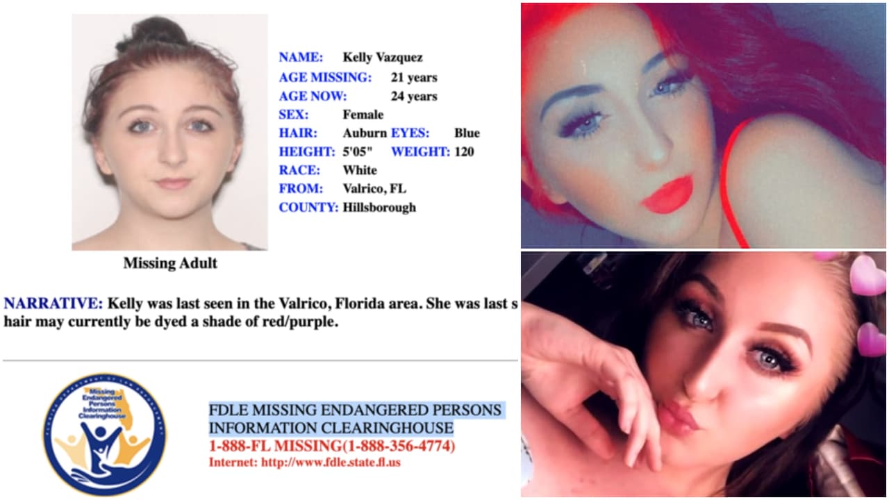 Kelly Vázquez desapareció en 2021 en Florida y hallan sus restos dos años después: ¿Qué se sabe?