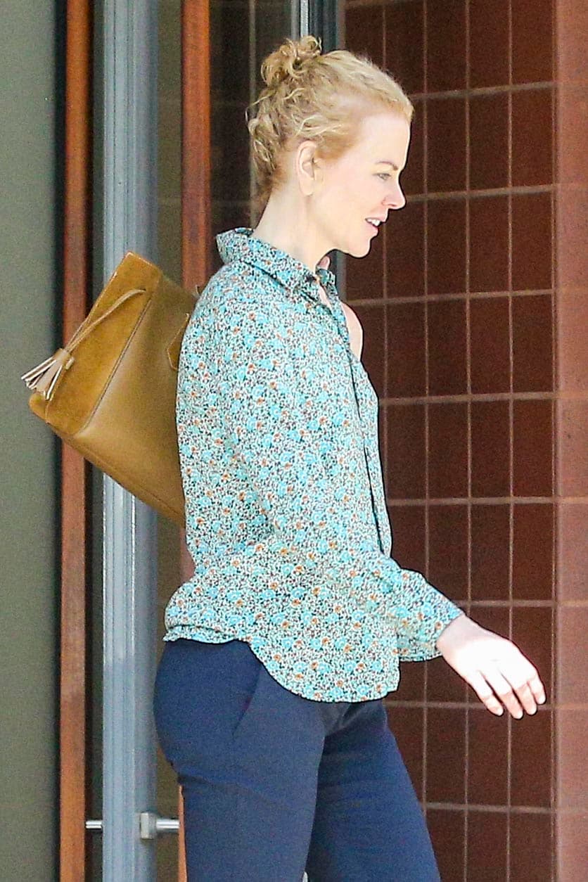 Conforme pasan más los años, Nicole disfruta más relajada de la vida.