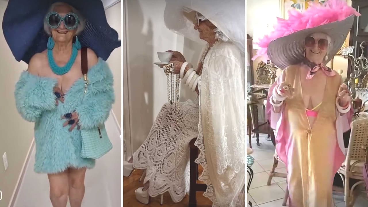 Abuelita latina de 81 años se vuelve icono de la moda por su increíble estilo: también modela