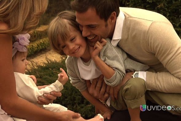 Pero también es un gran padre de familia.