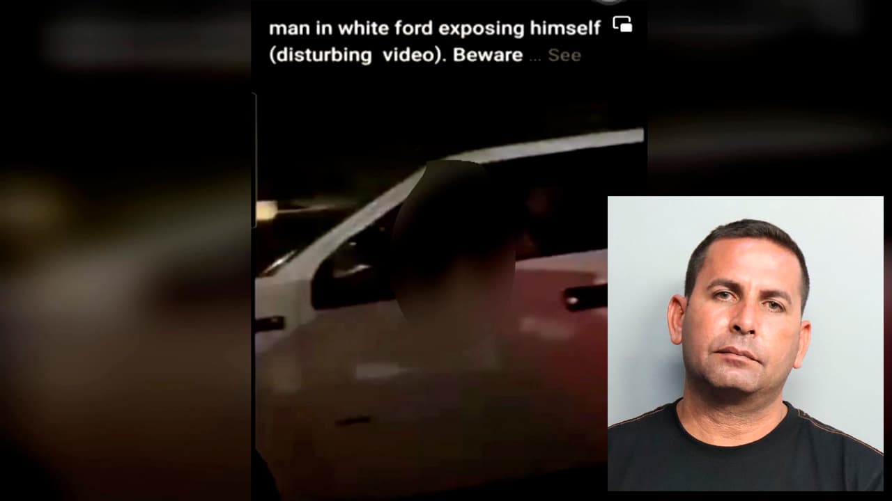 Arrestan a hombre que fue captado en video mostrando sus genitales y masturbándose mientras maneja