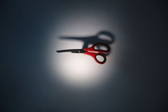 Tijeras, aunque inofensivas pueden lastimar a cualquiera