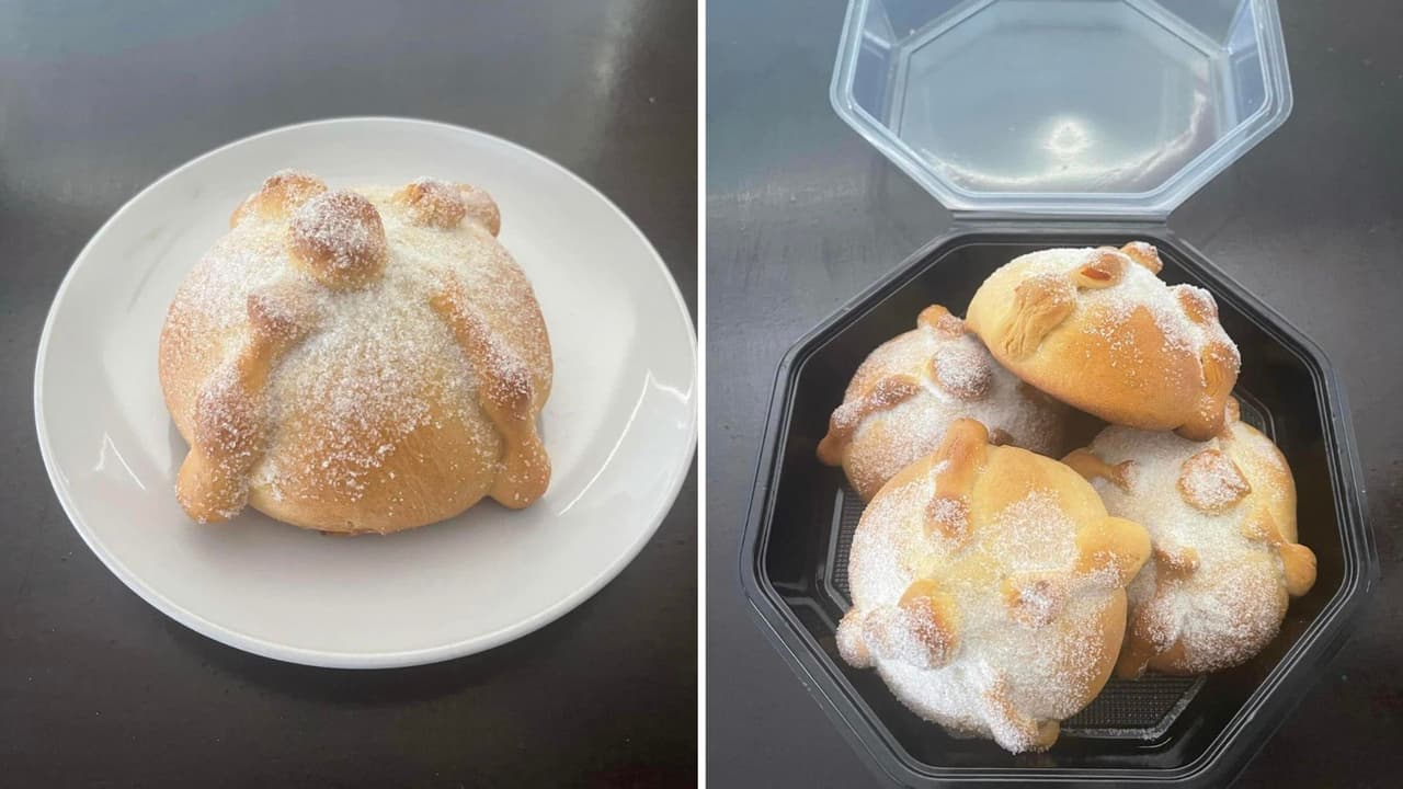 <b>Las Delicias de Sammy</b>
<br>Esta panadería es un emprendimiento de Adriana Vacio y lleva el nombre de Las Delicias de Sammy por su hija. Ella se ubica por el área de Irving en Valley Ranch y vende pan de muerto por pedido. Puedes encontrarla en su 
<a href="https://www.facebook.com/lasdeliciasdesammy/" target="_blank">página de Facebook</a> o en su teléfono: (214) 962-7552.