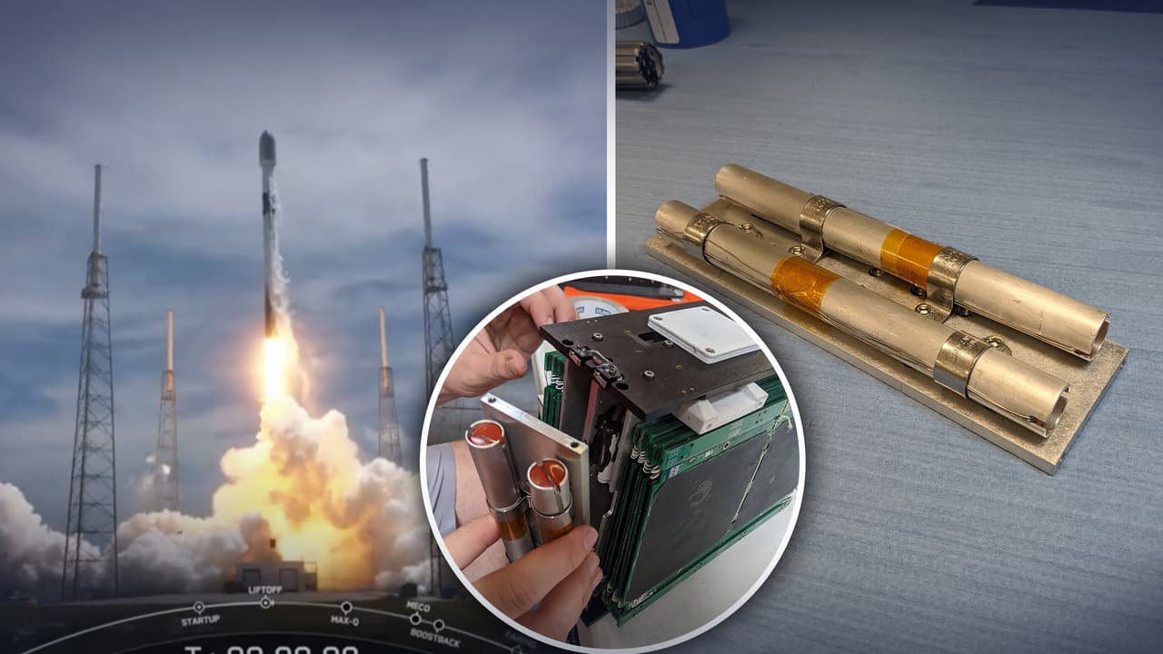 SpaceX lanzó con éxito restos cremados de 47 personas y más satélites al espacio