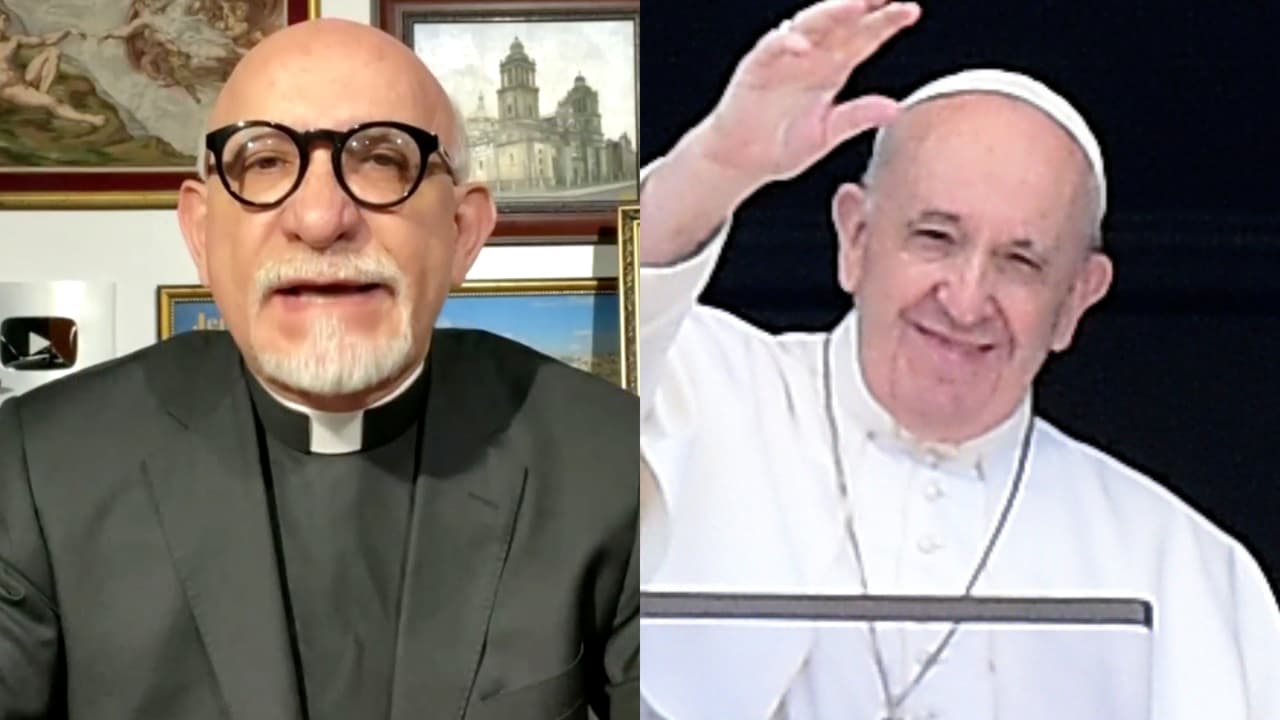 El padre José de Jesús Aguilar afirma que el apoyo del papa a las parejas del mismo sexo se malinterpretó