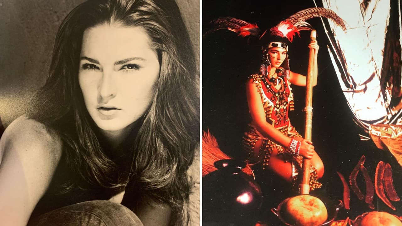 Eugenia Cauduro comenzó su carrera en el modelaje.