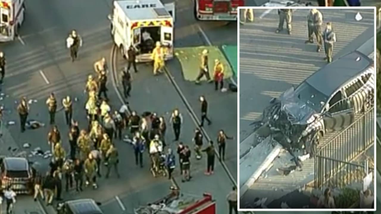 Suben a 26 los heridos tras atropellamiento de cadetes en entrenamiento cerca de la academia del Alguacil de Los Ángeles