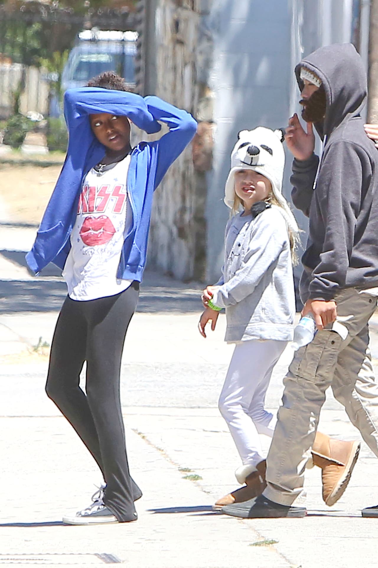 Muy 'cute' el gorrito de Vivienne, ¿no crees?