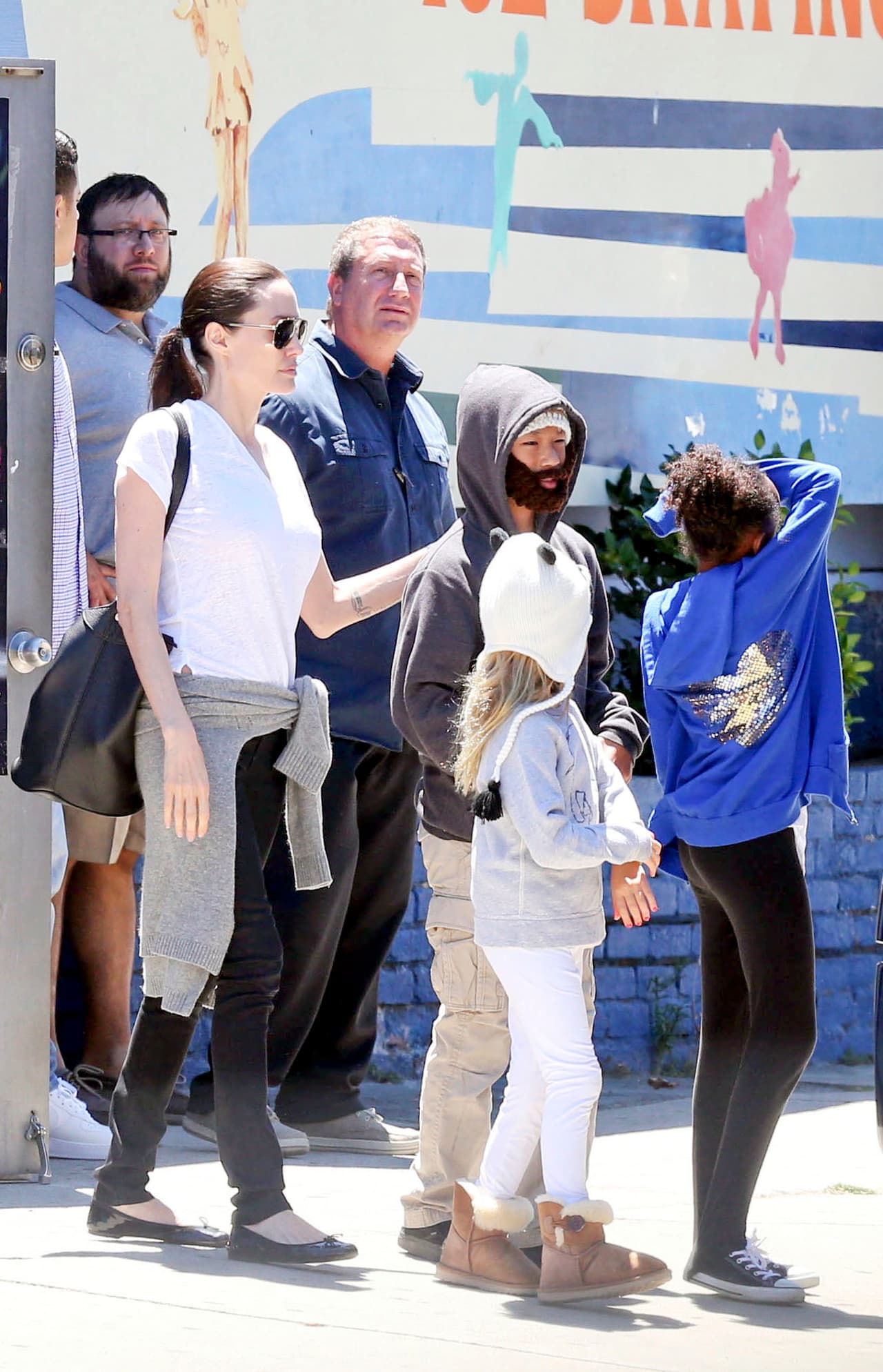 Y para ello, llevaron a los pequeños a un festejo muy particular.