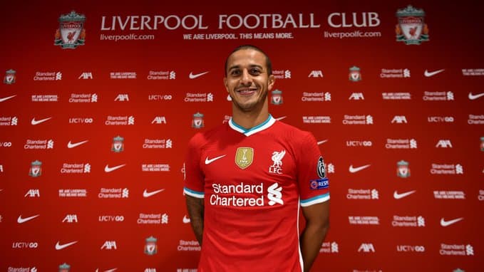 Thiago Alcántara llega al Liverpool procedente del Bayern Munich