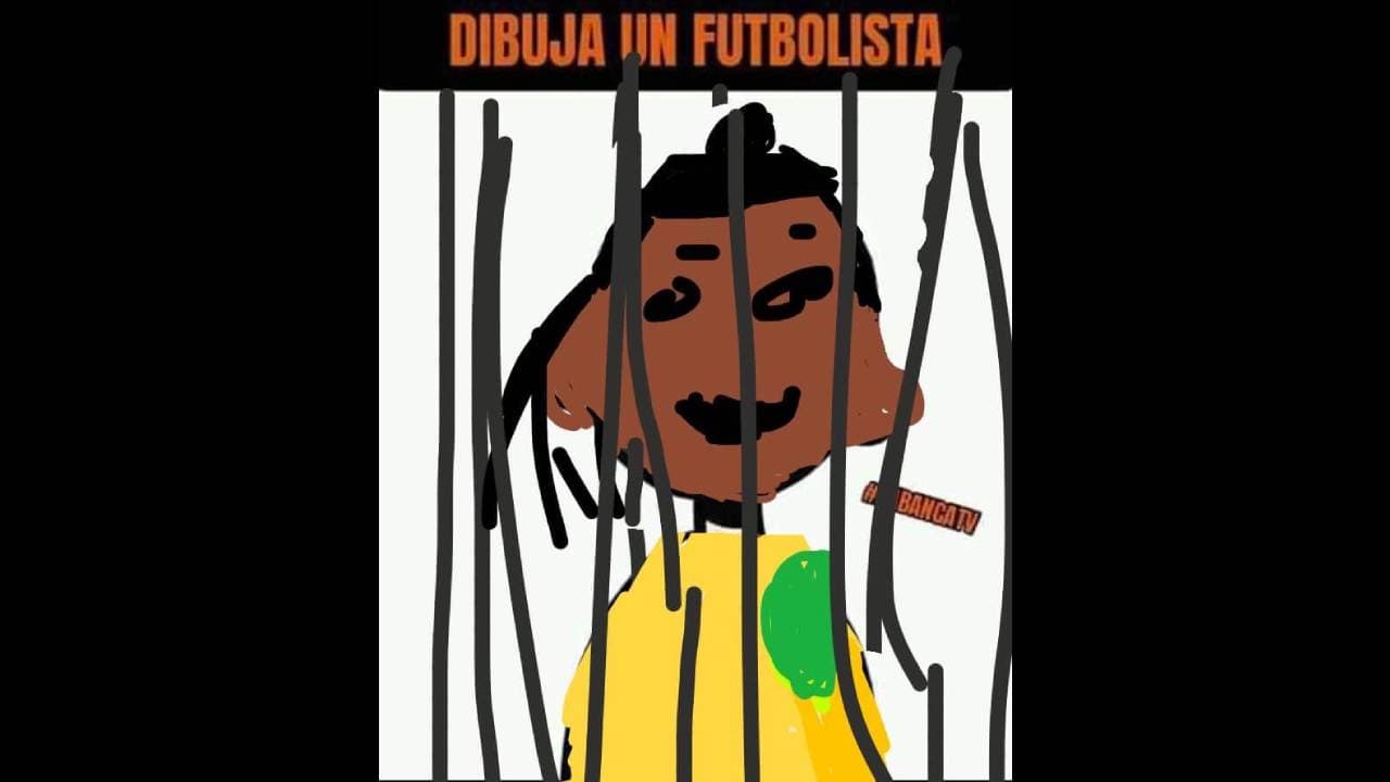 ¿Podrías adivinar qué futbolistas dibujaron los participantes?