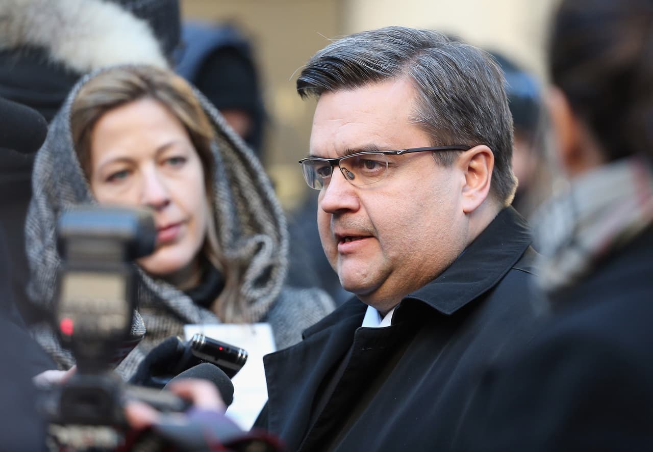 A la ceremonia pública también se presentó el alcalde de Montreal, Denis Coderre.