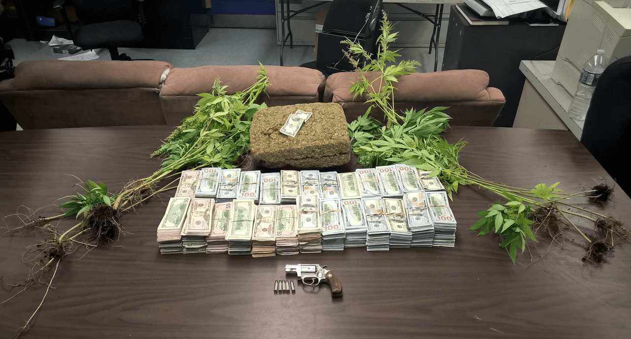 Alarma de la casa delata a una mujer con marihuana, un arma y 700 mil dólares en Brooklyn

