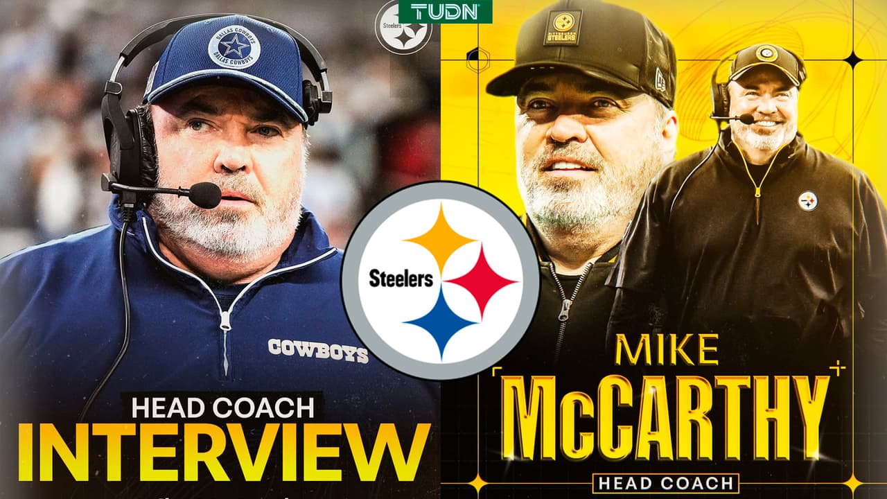 ¡Los Steelers ya tienen coach! Mike McCarthy tomará las riendas de Pittsburgh