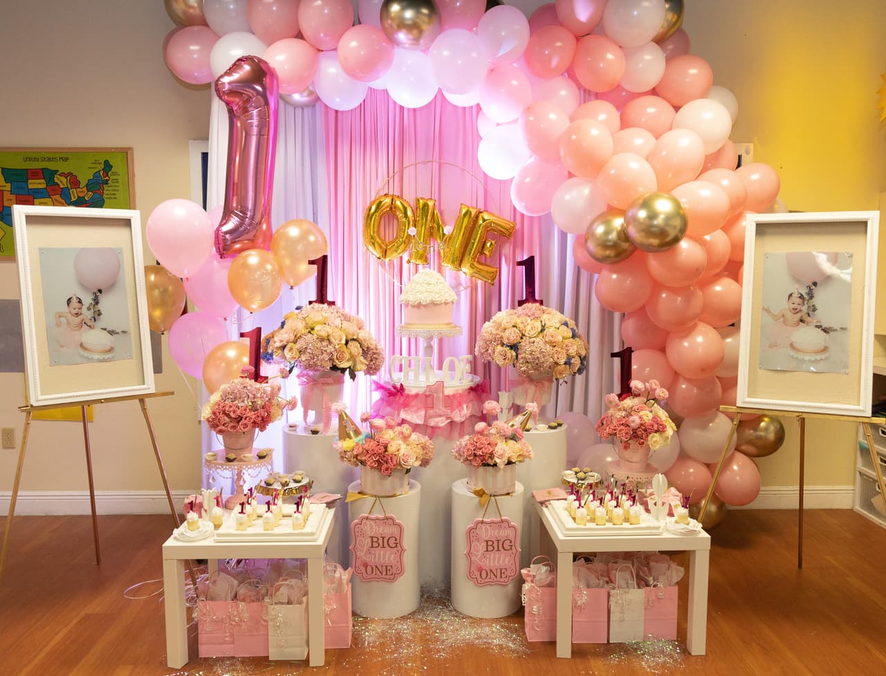 "Armar esta fiestica en menos de una semana fue maratónico", señaló Carolina a través de las redes sociales.