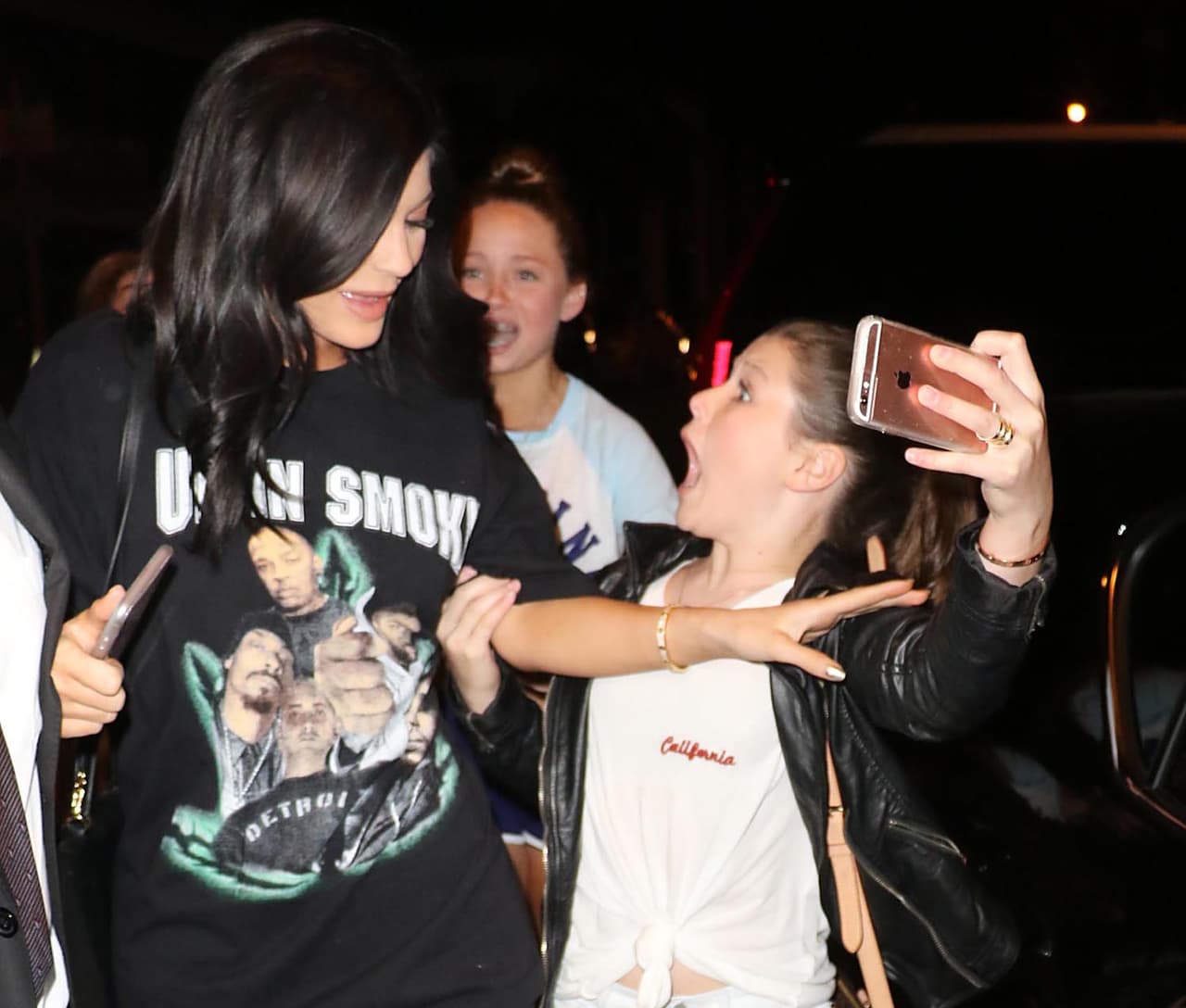 ¿Qué le habrá dicho que la fan hizo esta carita?