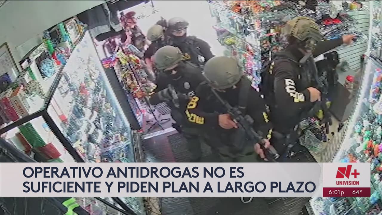Tras operativo antidrogas vecinos piden plan a largo plazo para MacArthur Park