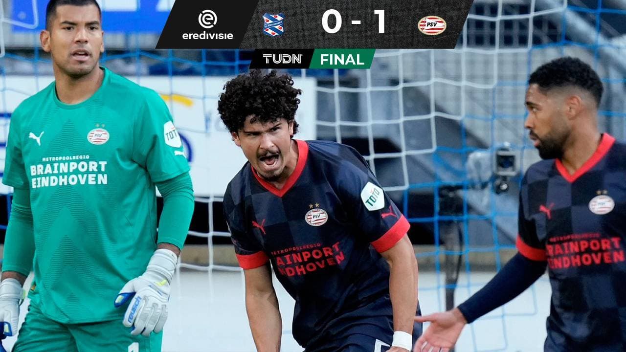 Erick Gutiérrez juega medio tiempo y PSV gana al Heerenveen