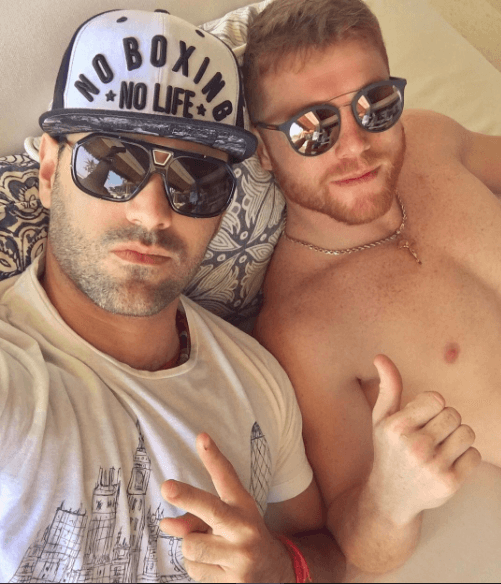 Shannon y "El Canelo" se conocieron a través de un amigo en común quien es fotógrafo y responde al nombre de Miguel Leone.