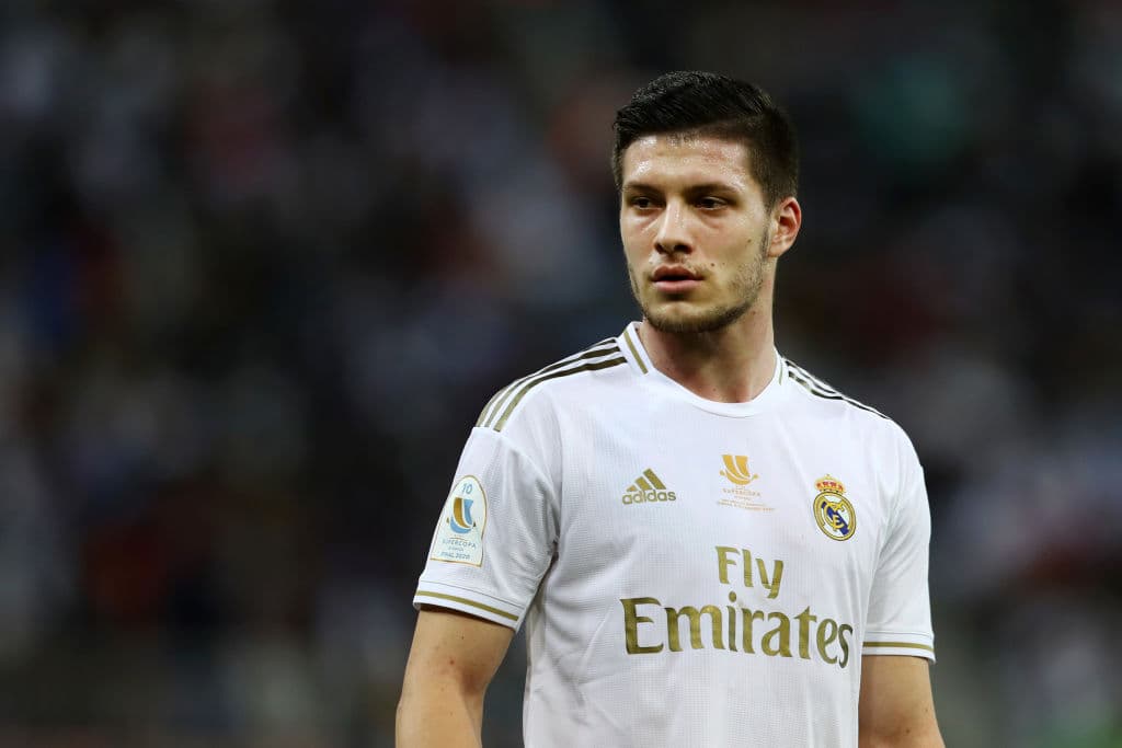 Luka Jovic del Real Madrid, 22 años y su valor es de 42.51 millones de euros.