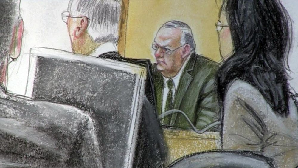 Joe Arpaio court sketch, June 26, 2017