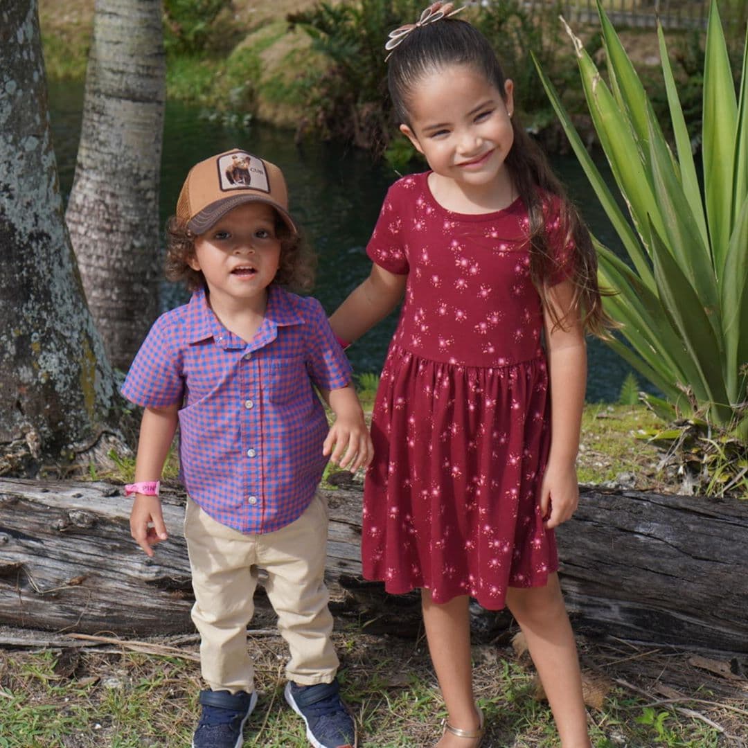 Por su parte, nuestra querida Ana Patricia Gámez compartió en sus redes esta bella postal de los hermosos Gael y Giulietta, esos pequeñitos a los que tanto queremos y que hemos visto crecer a pasos agigantados.