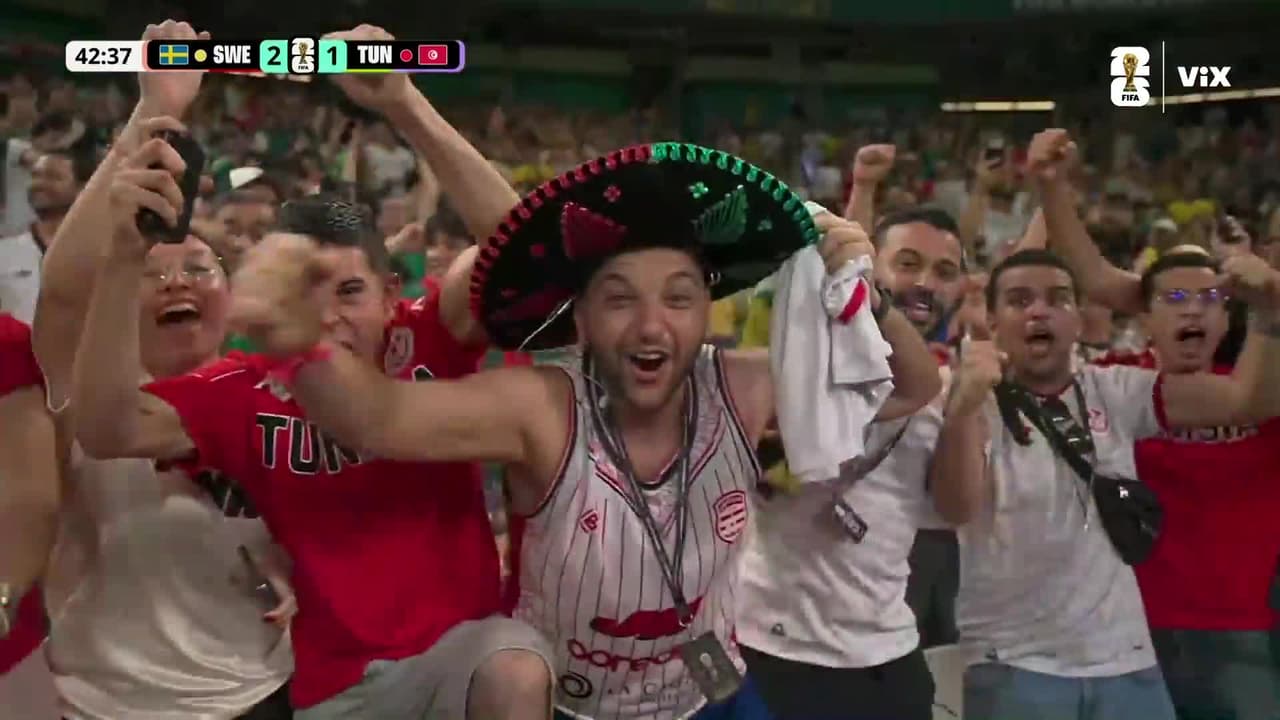 ¡Gol de Túnez vs. Suecia y hay partidazo en el Mundial 2026!