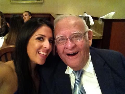 Maity habló de quien dijo fue un gran ser humano y un gran ejemplo para ella.