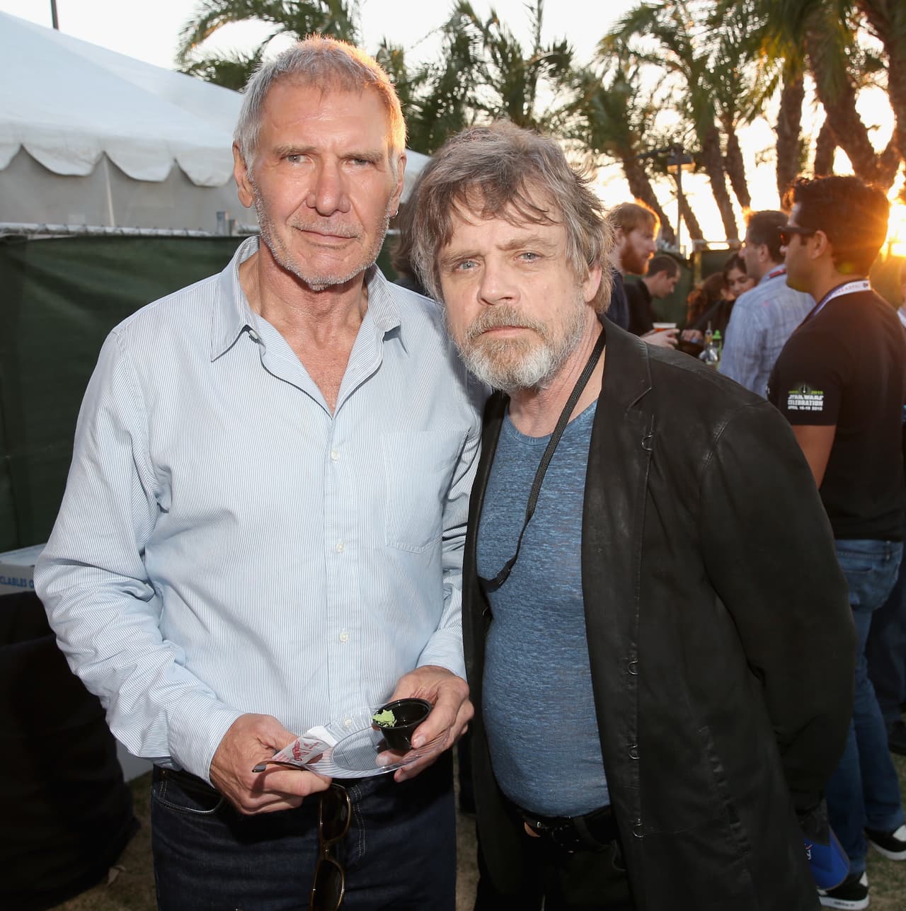 Harrison Ford y Mark Hamill