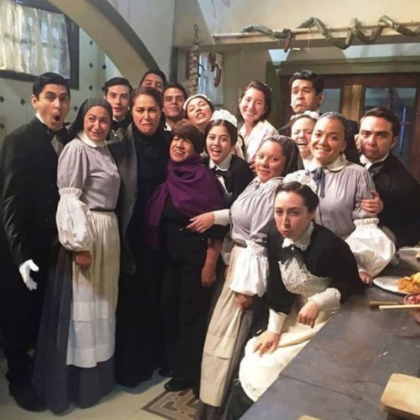 La cara de tristeza de todos demuestra que no querían que terminara el proyecto.