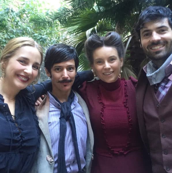 @dominikapaleta: "La última y nos vamos .... Qué gusto !! @laborches @clauskinsky @pablocruzguerrero #últimodía #hoteldelossecretos".