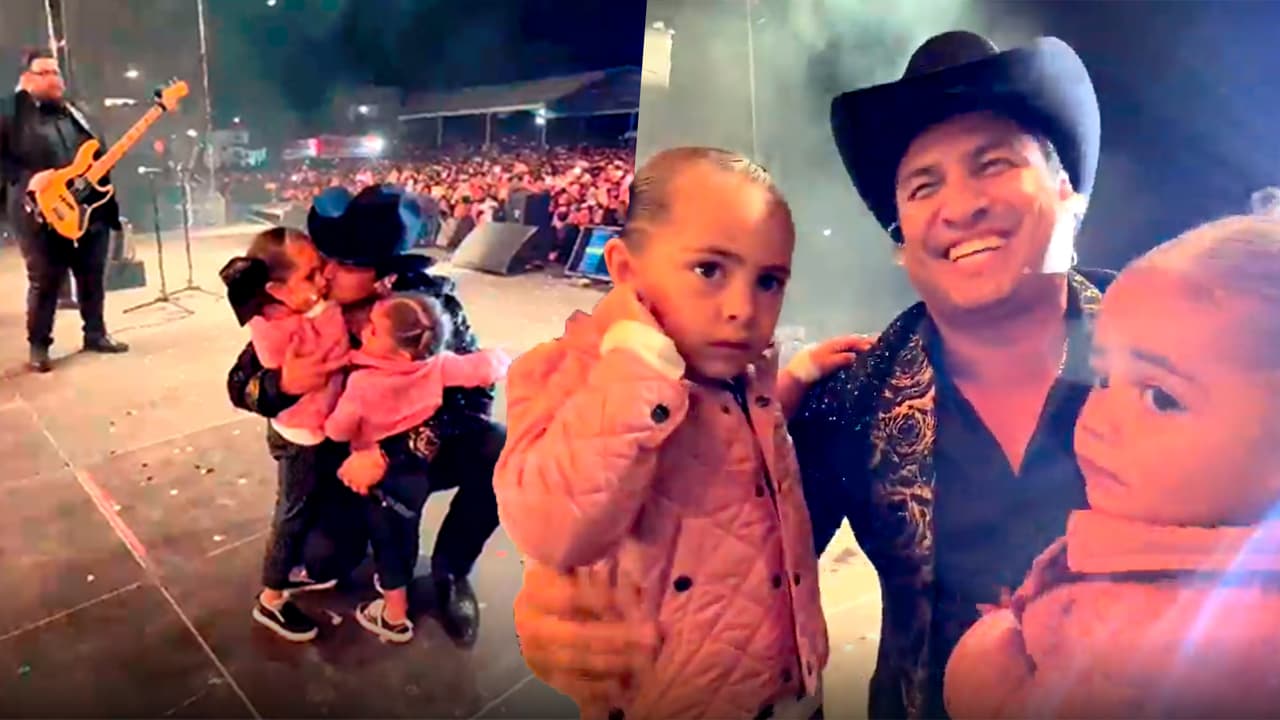 Hijas de Julión Álvarez le dan tierno detalle para celebrar su 15 Aniversario