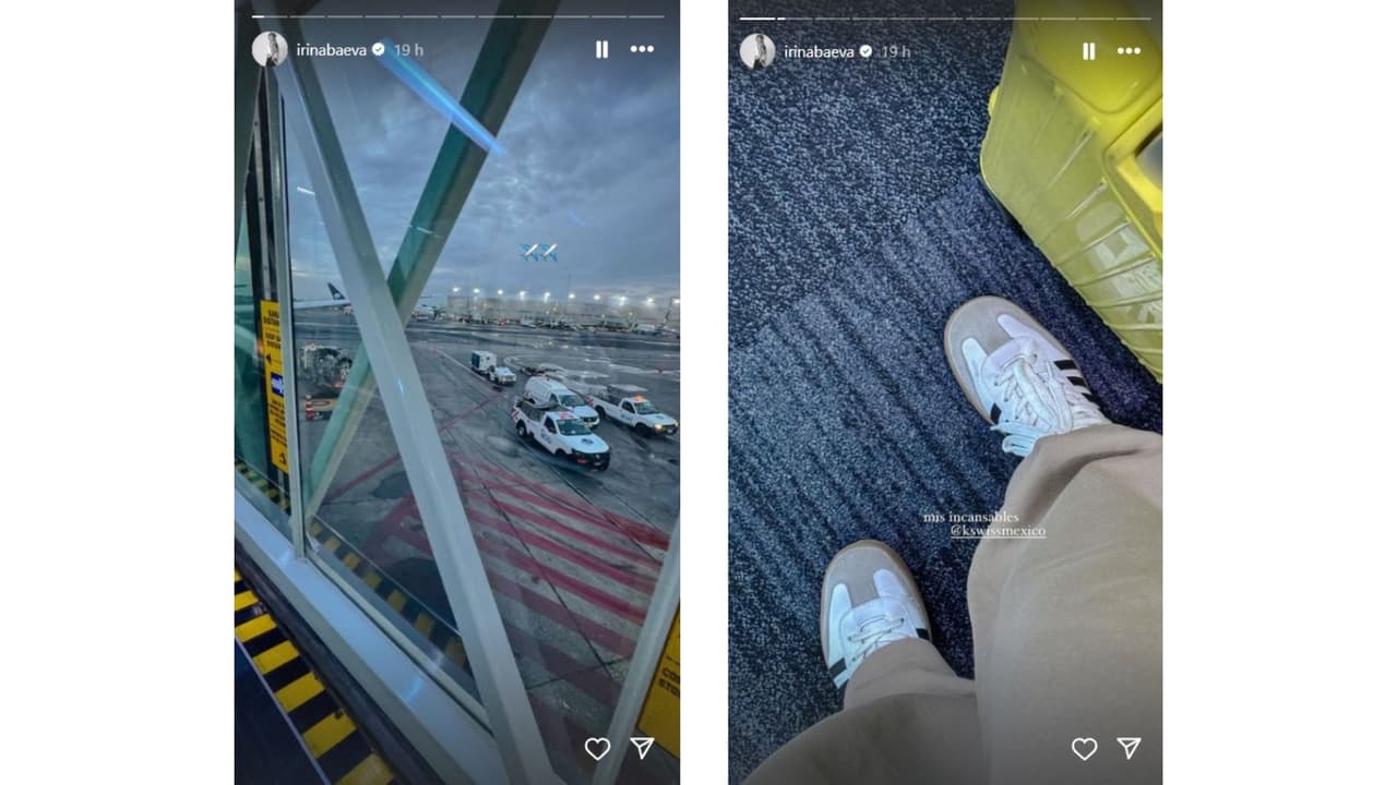 Irina Baeva mostró que dejó México este 26 de junio.