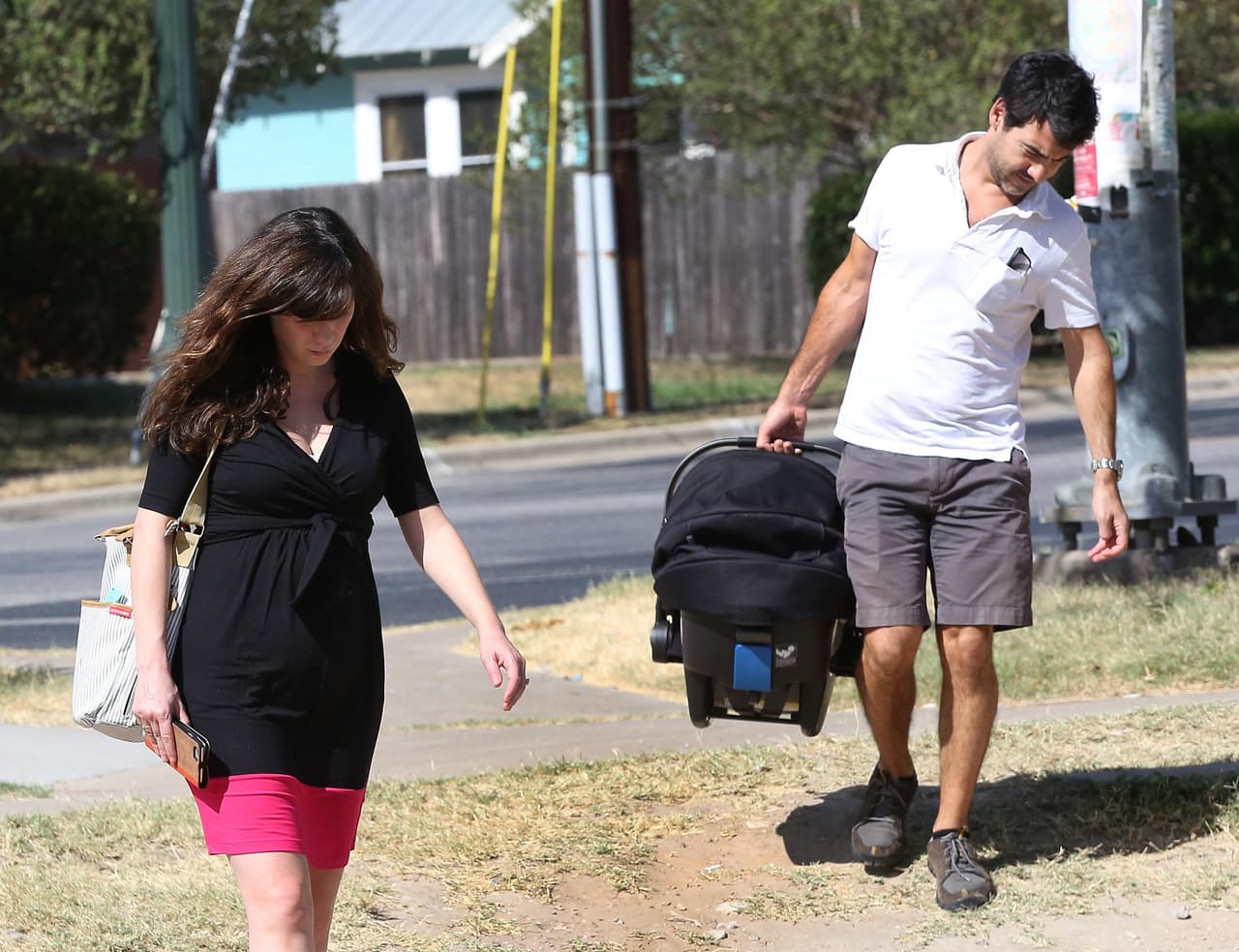 Pudimos ver que ya recupera su espigada figura.