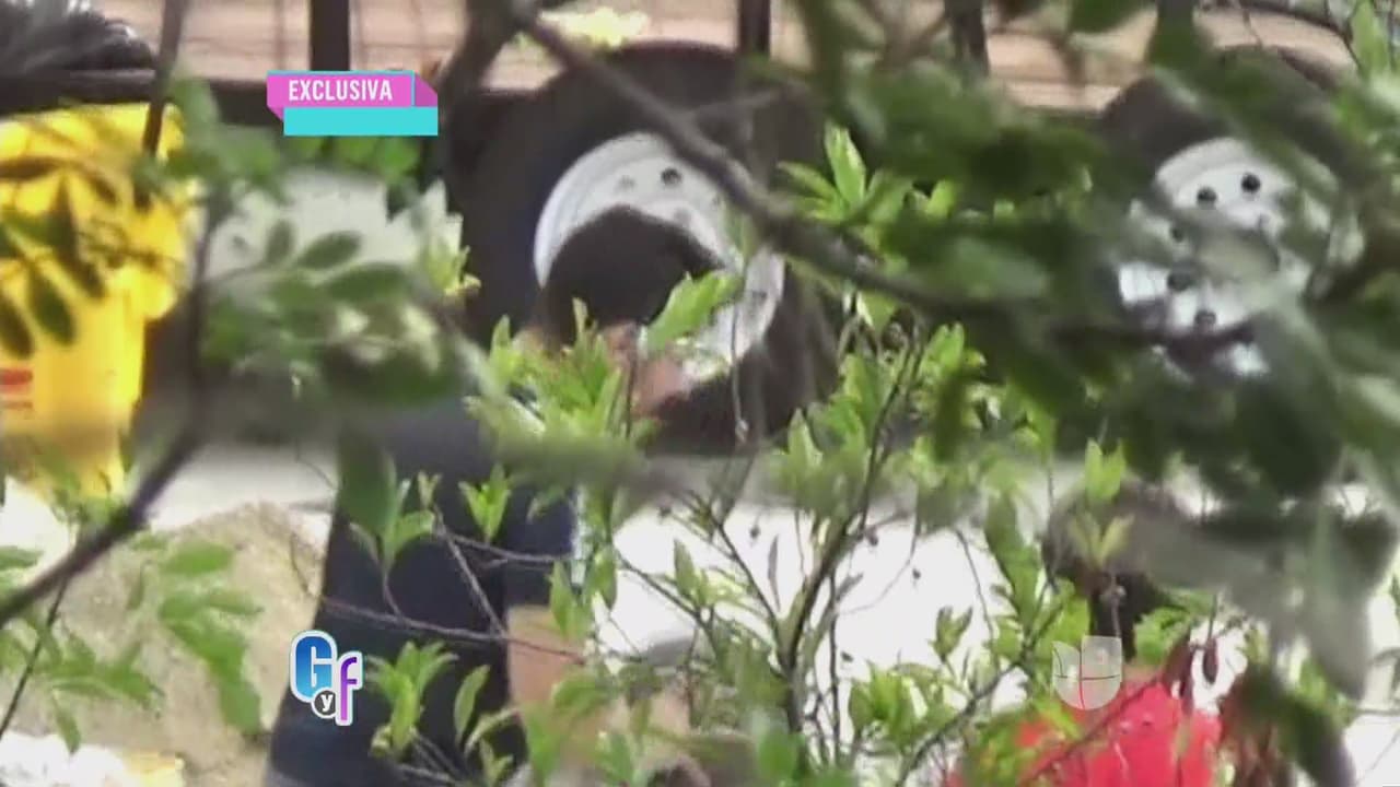 Desde su salida de la cárcel estuvo varios días en su casa.